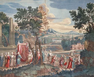 Turkish marriage procession, 1712-13